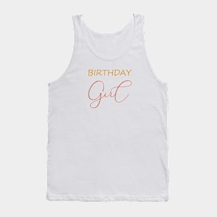 Birthday Girl Tank Top